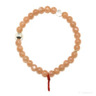 Peach Moonstone Bead Bracelet from India | Venusrox