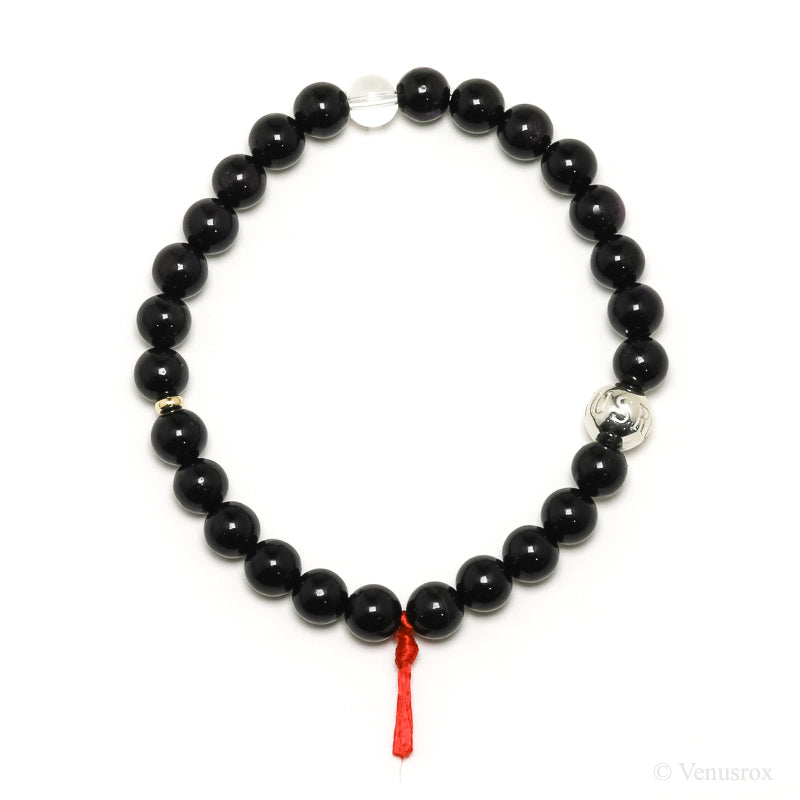 Purpurite Bead Bracelet from Brazil | Venusrox