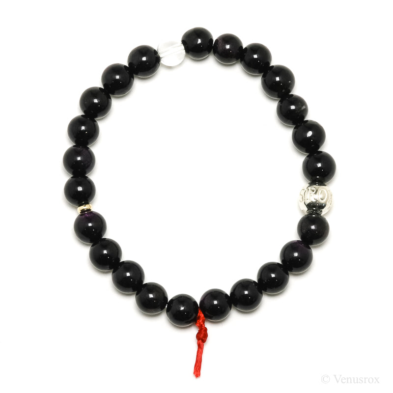 Purpurite Bead Bracelet from Brazil | Venusrox