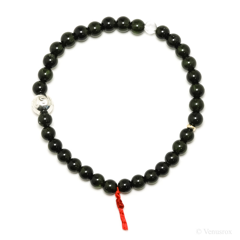 Green Tourmaline Bead Bracelet from Brazil | Venusrox