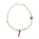 Rainbow Moonstone Bead Bracelet from India | Venusrox
