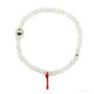 Rainbow Moonstone Bead Bracelet from India | Venusrox