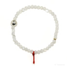 Rainbow Moonstone Bead Bracelet from India | Venusrox