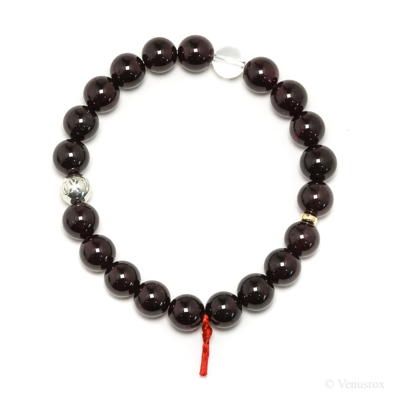 Rhodolite Garnet Bracelet from India | Venusrox