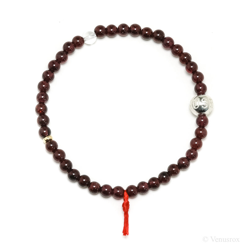 Almandine Garnet Bracelet from India | Venusrox