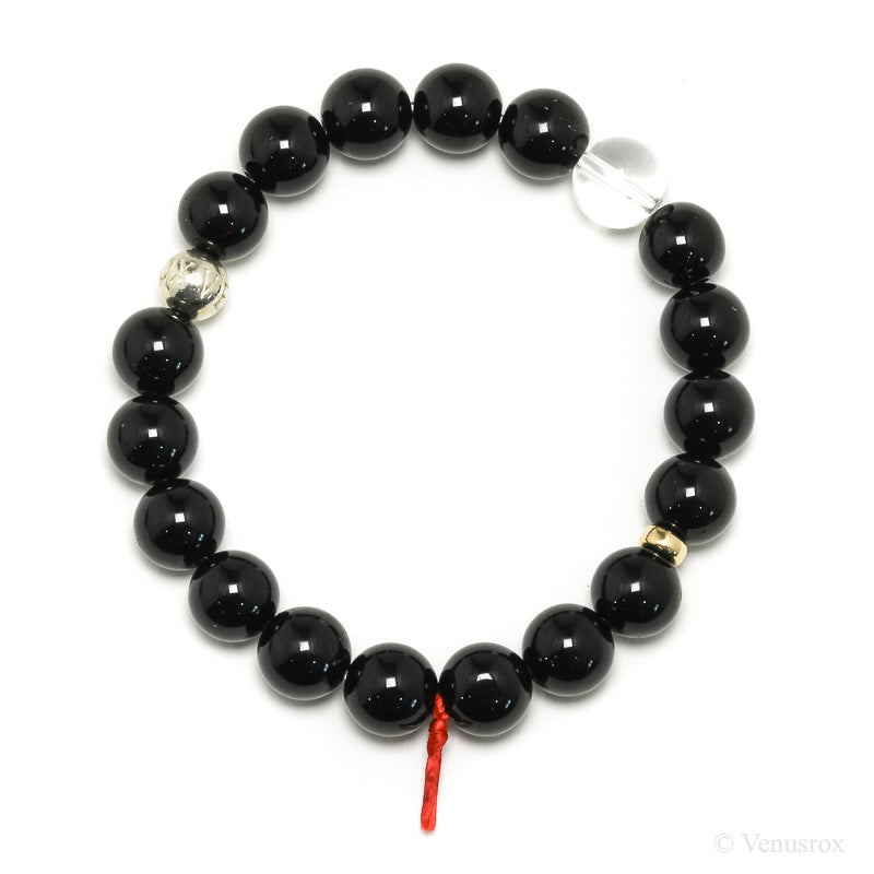 Black Tourmaline Bracelet from Brazil | Venusrox