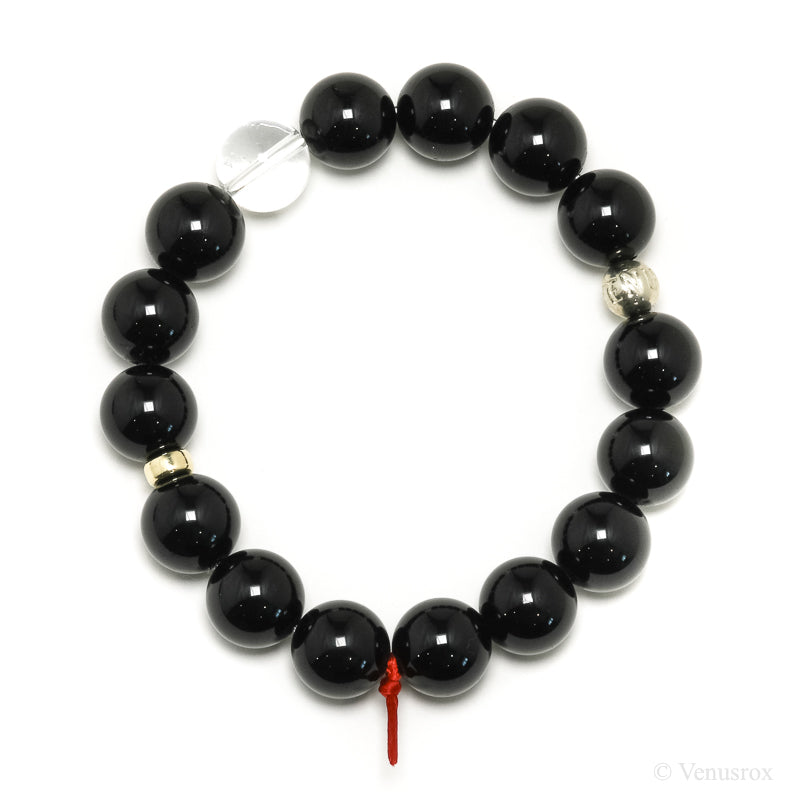 Black Tourmaline Bracelet from Brazil | Venusrox