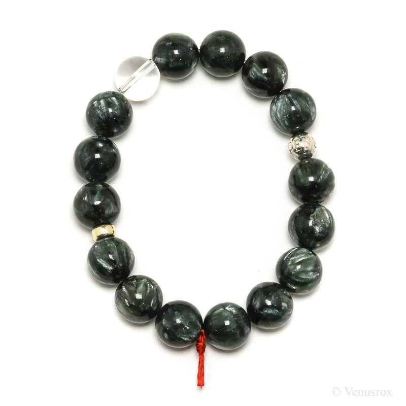 Seraphinite Bracelet from Siberia, Russia | Venusrox