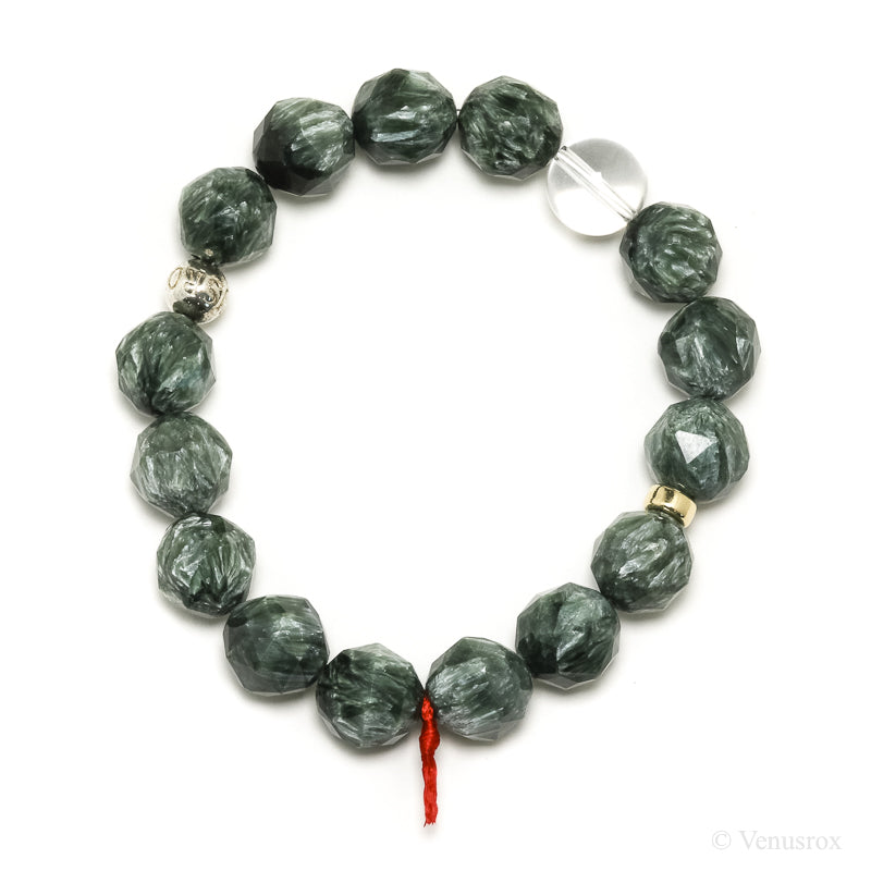 Seraphinite Bracelet from Siberia, Russia | Venusrox