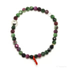 Ruby & Zoisite Bracelet from India | Venusrox