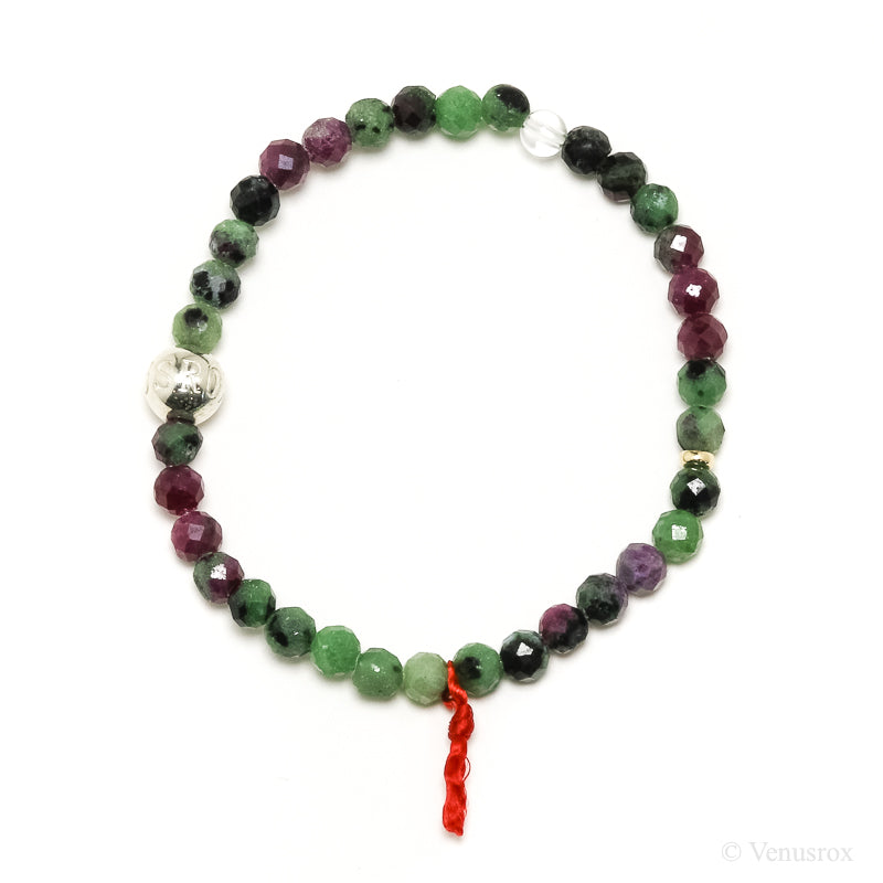 Ruby & Zoisite Bracelet from India | Venusrox