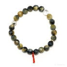Blonde Tigers Eye with Falcons Eye Bracelet from South Africa | Venusrox