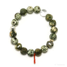 Rhyolite (Rainforest Jasper) Bead Bracelet from Australia | Venusrox