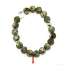 Rhyolite (Rainforest Jasper) Bead Bracelet from Australia | Venusrox