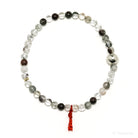 Chlorite/Lodalite Quartz Bead Bracelet from Brazil | Venusrox