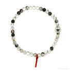 Chlorite/Lodalite Quartz Bead Bracelet from Brazil | Venusrox