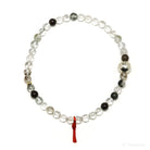 Chlorite/Lodalite Quartz Bead Bracelet from Brazil | Venusrox