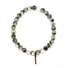 Chlorite/Lodalite Quartz Bead Bracelet from Brazil | Venusrox