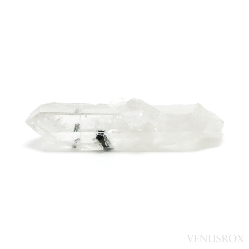 Clear Quartz with Green Tourmaline Natural Point from Brazil | Venusrox