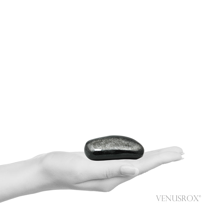 Silver Sheen Obsidian Polished Crystal from Mexico | Venusrox