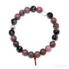 Rhodonite Bead Bracelet from Madagascar | Venusrox