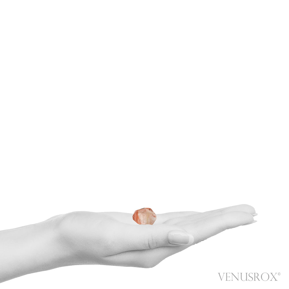 Strawberry Quartz Part Polished Crystal from the Shymkent Region, Kazakhstan | Venusrox