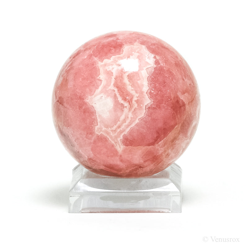 Rhodochrosite Polished Sphere from Argentina | Venusrox