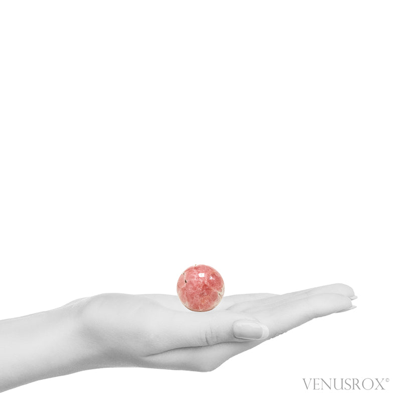 Rhodochrosite Polished Sphere from Argentina | Venusrox