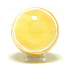 Orange Calcite Sphere from Utah, USA | Venusrox