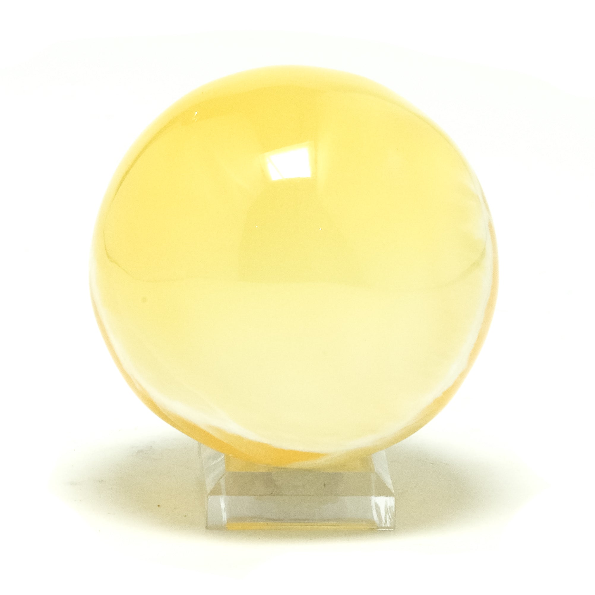 Orange Calcite Sphere from Utah, USA | Venusrox