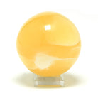 Orange Calcite Sphere from Utah, USA | Venusrox