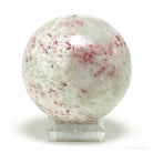 Cinnabite (Cinnabar in Scapolite) Polished Sphere from Peru | Venusrox