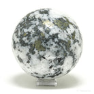 Pyrite in Quartz Polished Sphere from Peru | Venusrox