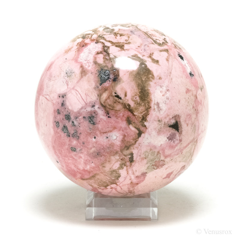 Rhodonite Polished Sphere from Peru | Venusrox
