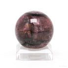 Rubellite (Red Tourmaline) Polished Sphere from Russia | Venusrox