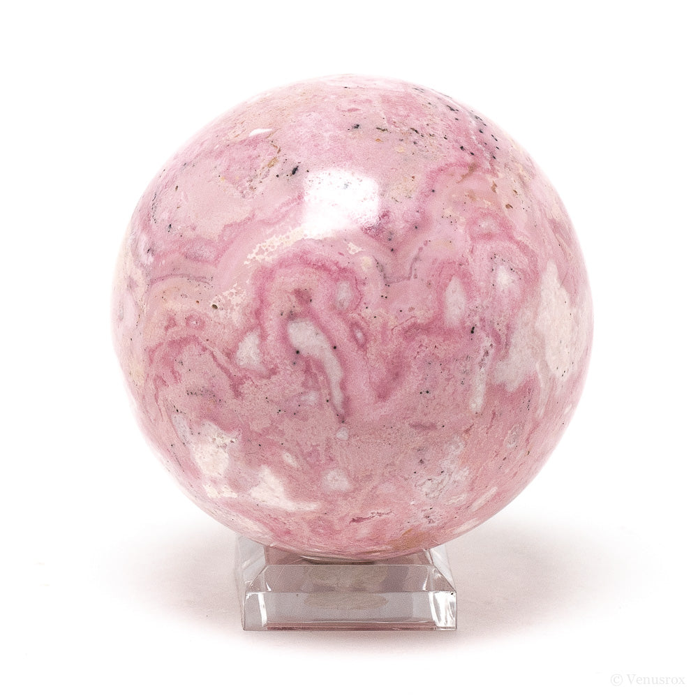 Rhodonite Polished Sphere from Peru | Venusrox