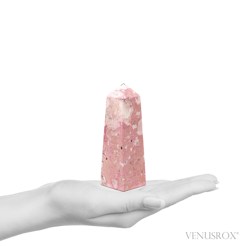 Rhodonite Polished Point from Peru | Venusrox