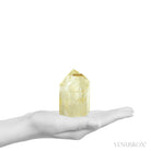 Golden Quartz Polished Point from Brazil | Venusrox