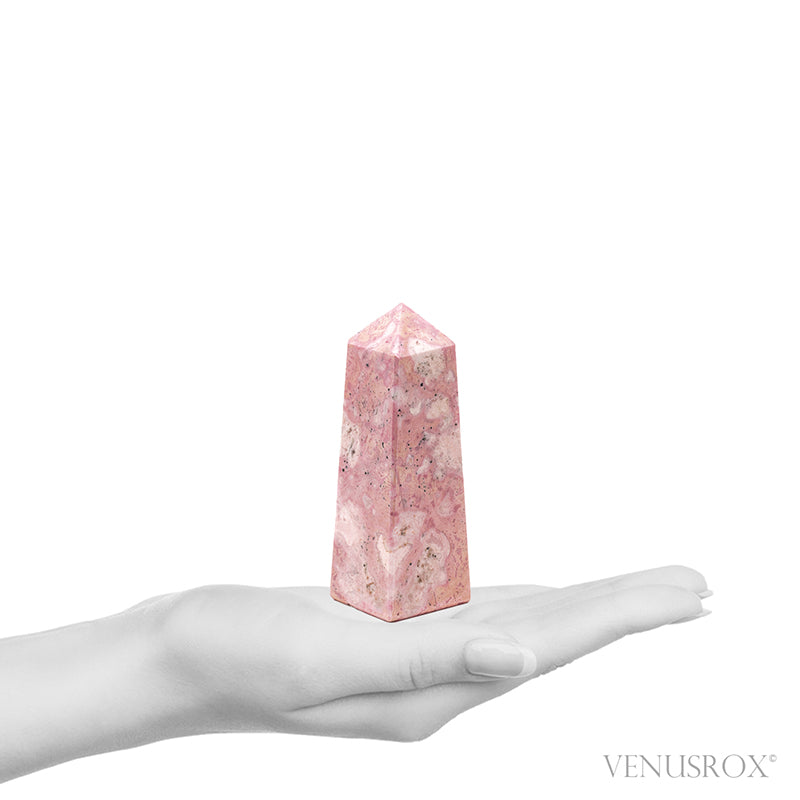 Rhodonite Polished Point from Peru | Venusrox