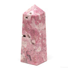 Rhodonite with Quartz Polished Point from Peru | Venusrox