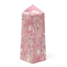 Rhodonite with Quartz Polished Point from Peru | Venusrox