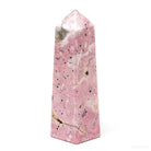 Rhodonite with Quartz Polished Point from Peru | Venusrox
