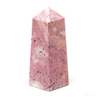Rhodonite with Quartz Polished Point from Peru | Venusrox