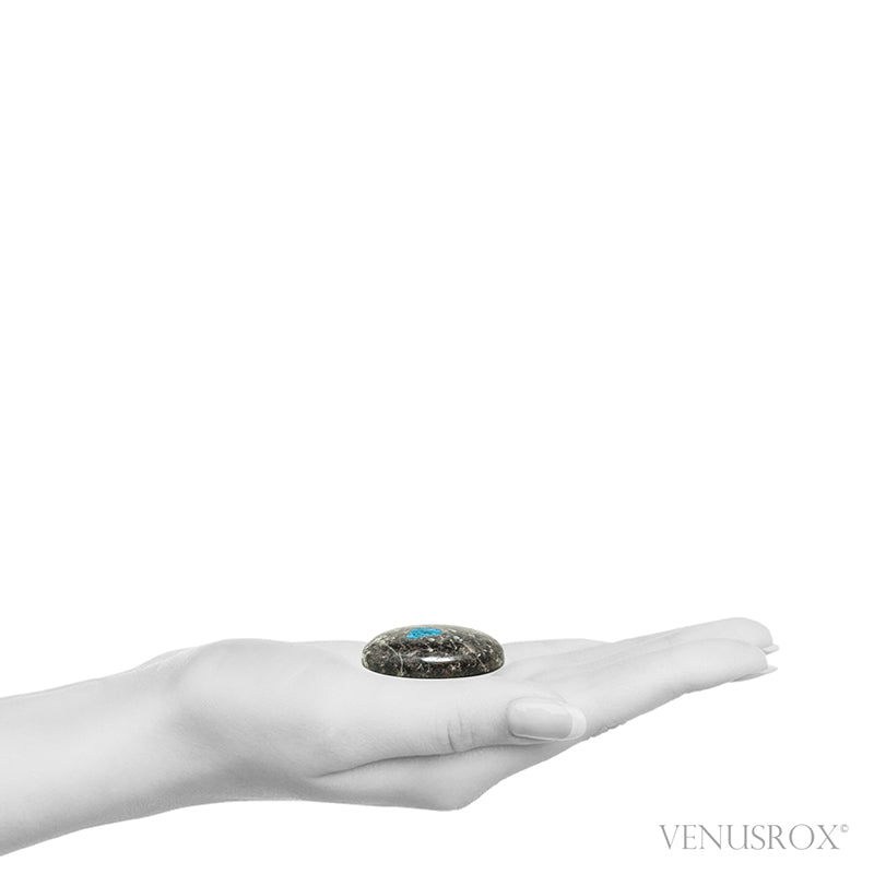 Cavansite in Matrix Polished Crystal from India | Venusrox