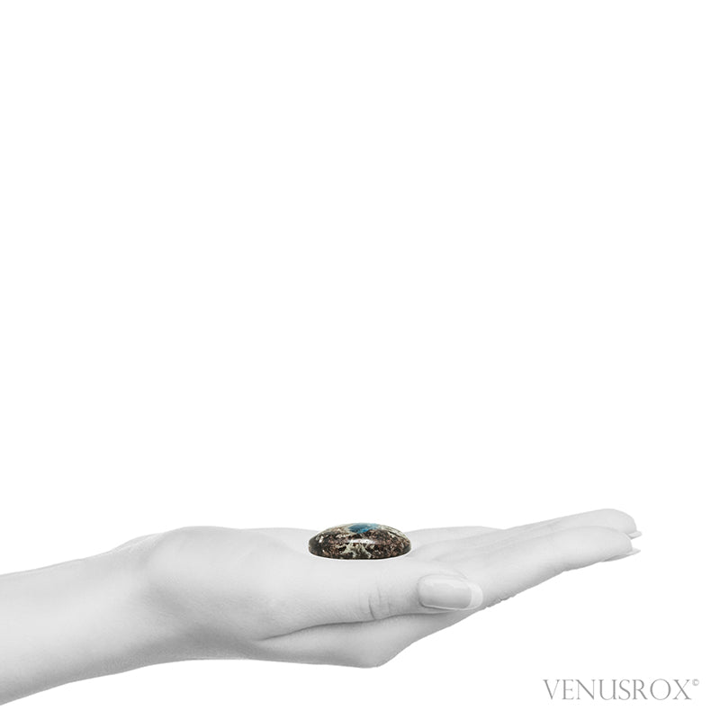 Cavansite in Matrix Polished Crystal from India | Venusrox