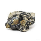 Pyrite with Sphalerite & Chalcopyrite Natural Cluster from the Huanzala Mine, Huallanca District, Dos de Mayo Province, Huánuco Department, Peru | Venusrox