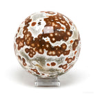 Ocean Jasper Part Polished/Part Natural Sphere from Madagascar | Venusrox