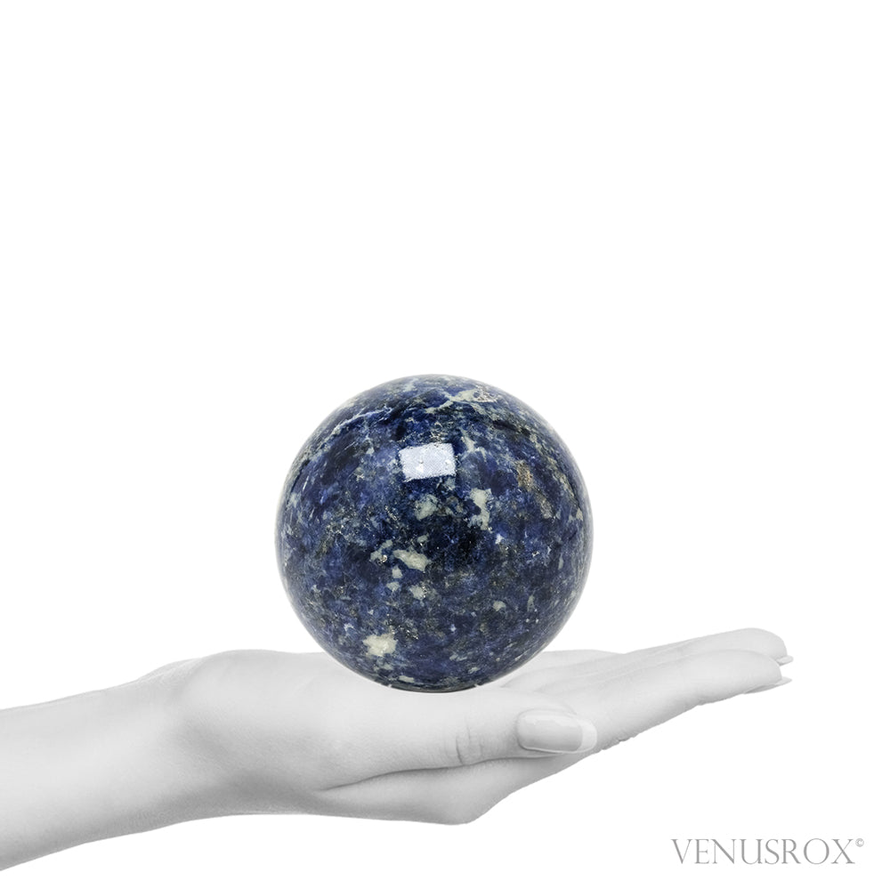Sodalite Polished Sphere from Brazil | Venusrox
