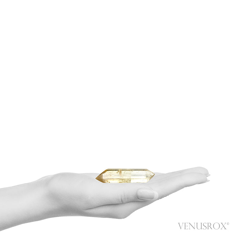 Natural Citrine Double Terminated Polished Point from Shaba, Zaire | Venusrox