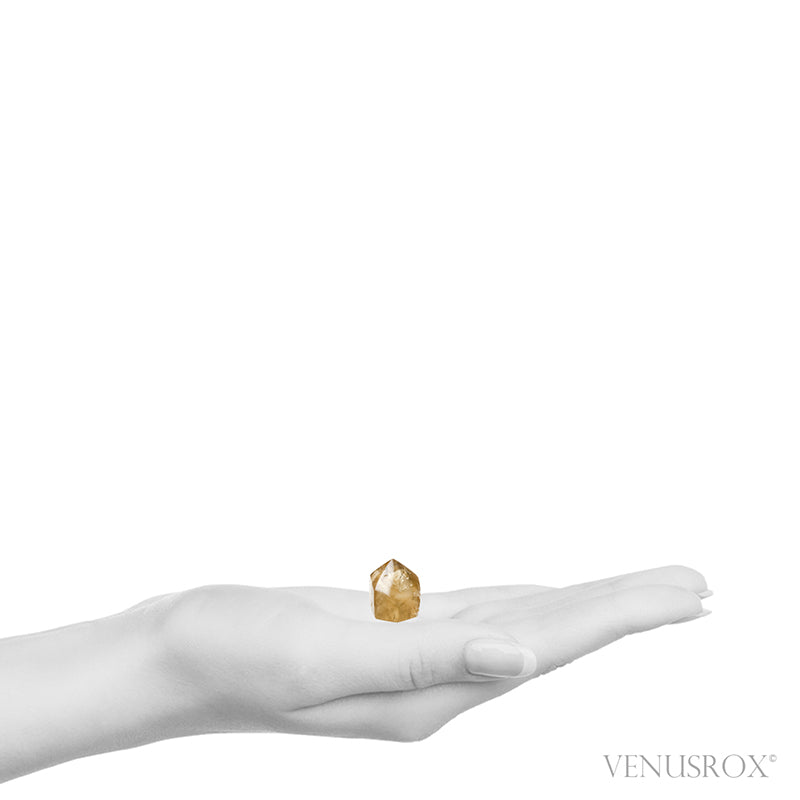 Natural Citrine Polished Point from Shaba, Zaire | Venusrox
